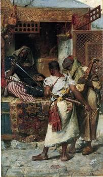 unknow artist Arab or Arabic people and life. Orientalism oil paintings  434 oil painting image